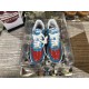 A BATHING APE BAPE STA LOW BLUE SNEAKER