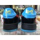 A BATHING APE BAPE STA LOW BLUE BLACK SNEAKER A BATHING APE BAPE STA LOW BLUE BLACK SNEAKER