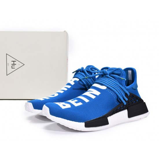 Pharrell Williams x Adidas Originals NMD HU Human Being Sharp Blue BB0618 Pharrell Williams x Adidas Originals NMD HU Human Being Sharp Blue BB0618