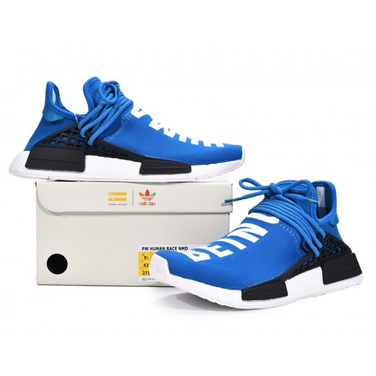 Pharrell Williams x Adidas Originals NMD HU Human Being Sharp Blue BB0618 Pharrell Williams x Adidas Originals NMD HU Human Being Sharp Blue BB0618