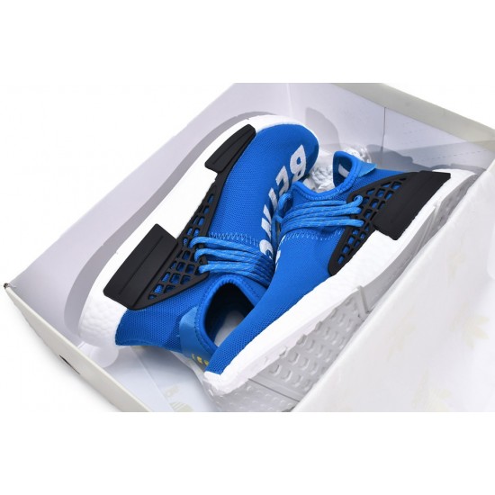 Pharrell Williams x Adidas Originals NMD HU Human Being Sharp Blue BB0618 Pharrell Williams x Adidas Originals NMD HU Human Being Sharp Blue BB0618
