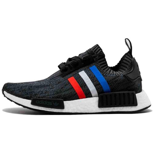 Adidas NMD R1 Primeknit Tricolor Black BB2887 1 500x500