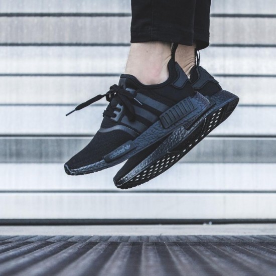Adidas NMD_R1 Coloured Boost Core Black S31508 Adidas NMD_R1 Coloured Boost Core Black S31508