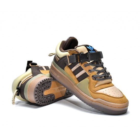 ADIDAS BAD BUNNY X FORUM BUCKLE LOW 'THE FIRST CAFE' GW0264 ADIDAS BAD BUNNY X FORUM BUCKLE LOW 'THE FIRST CAFE' GW0264