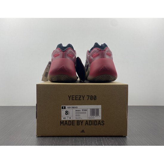 ADIDAS YEEZY 700 V3 'FADE CARBON' 2022 GW1814 ADIDAS YEEZY 700 V3 'FADE CARBON' 2022 GW1814