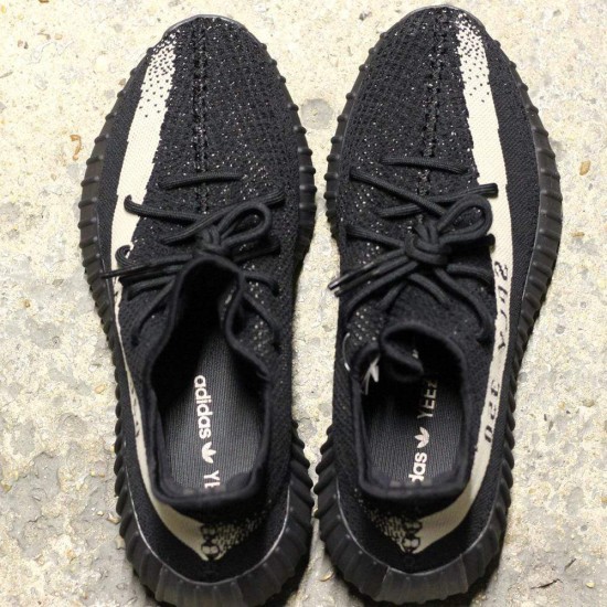 Adidas Originals Yeezy Boost 350 V2 Black-White BY1604