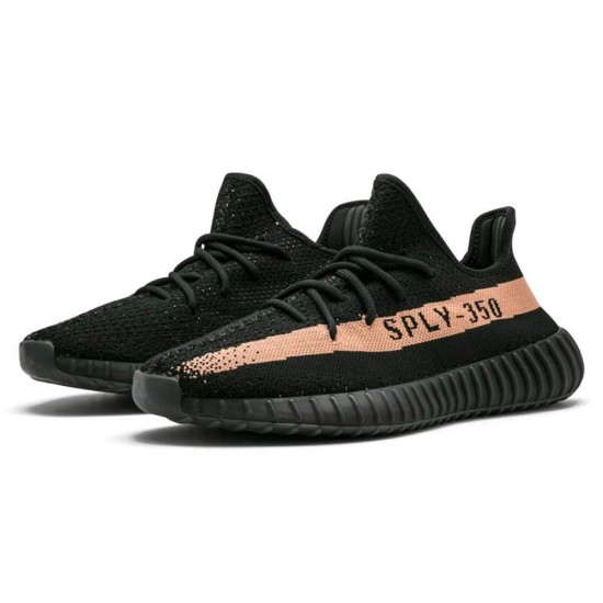 ADIDAS ORIGINALS YEEZY BOOST 350 V2 "COPPER" BLACK BY1605 ADIDAS ORIGINALS YEEZY BOOST 350 V2 "COPPER" BLACK BY1605