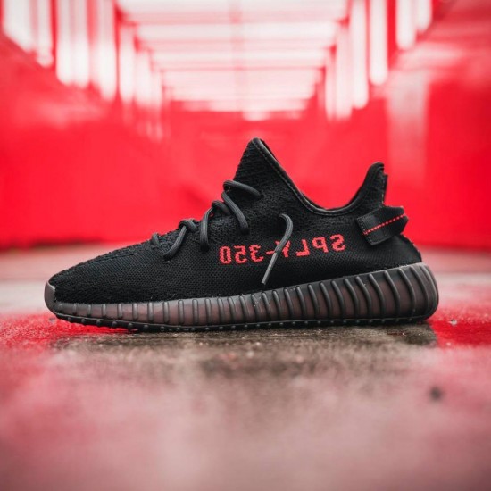 yeezy boost 350 v2 core black red restock