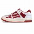 A.M.I.R.I SKEL TOP LOW WHITE RED MFS003-124