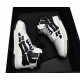 A.M.I.R.I Skel Top High White Black MFS002-009 A.M.I.R.I Skel Top High White Black MFS002-009