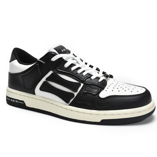 A.M.I.R.I Skel Top Low Black White MFS003-004 A.M.I.R.I Skel Top Low Black White MFS003-004