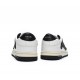 A.M.I.R.I Skel Top Low White Black MFS003-111