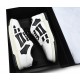 A.M.I.R.I Skel Top Low White Black MFS003-111 A.M.I.R.I Skel Top Low White Black MFS003-111