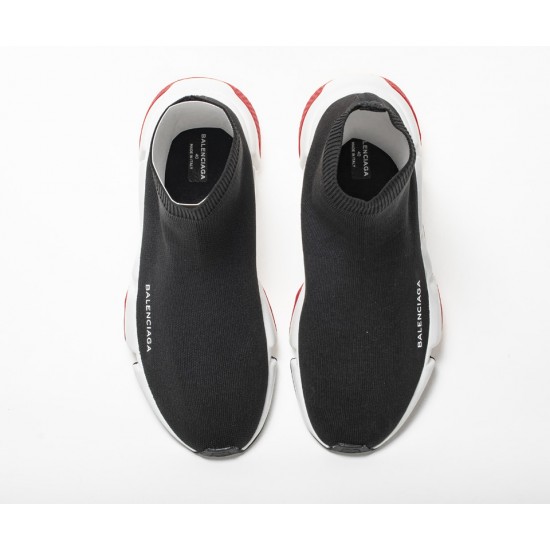 Balenciaga Speed Runner TESS S.GOMMA MAILLE NOIR Black red Sneaker Balenciaga Speed Runner TESS S.GOMMA MAILLE NOIR Black red Sneaker