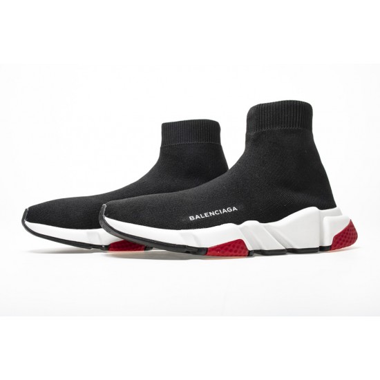 Balenciaga Speed Runner TESS S.GOMMA MAILLE NOIR Black red Sneaker Balenciaga Speed Runner TESS S.GOMMA MAILLE NOIR Black red Sneaker