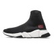 Balenciaga Speed Runner TESS S.GOMMA MAILLE NOIR Red Logo Sneaker Balenciaga Speed Runner TESS S.GOMMA MAILLE NOIR Red Logo Sneaker