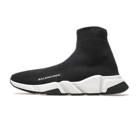 Balenciaga Speed Runner TESS S.GOMMA MAILLE NOIR Black White Sneaker Balenciaga Speed Runner TESS S.GOMMA MAILLE NOIR Black White Sneaker