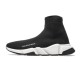 Balenciaga Speed Runner TESS S.GOMMA MAILLE NOIR Black White Sneaker