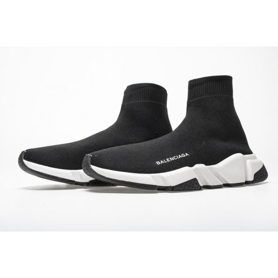 Balenciaga Speed Runner TESS S.GOMMA MAILLE NOIR Black White Sneaker Balenciaga Speed Runner TESS S.GOMMA MAILLE NOIR Black White Sneaker