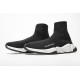 Balenciaga Speed Runner TESS S.GOMMA MAILLE NOIR Black White Sneaker