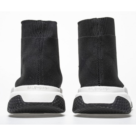 Balenciaga Speed Runner TESS S.GOMMA MAILLE NOIR Black White Sneaker Balenciaga Speed Runner TESS S.GOMMA MAILLE NOIR Black White Sneaker