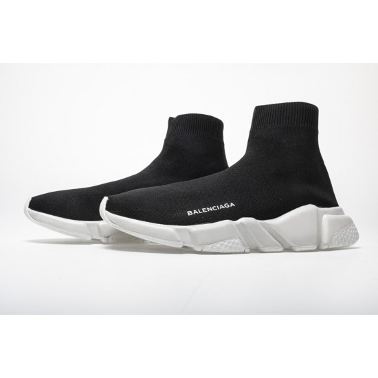 Balenciaga Speed Runner TESS S.GOMMA MAILLE NOIR Black White Sneaker Balenciaga Speed Runner TESS S.GOMMA MAILLE NOIR Black White Sneaker