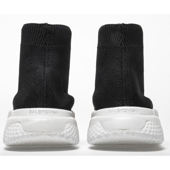 Balenciaga Speed Runner TESS S.GOMMA MAILLE NOIR Black White Sneaker Balenciaga Speed Runner TESS S.GOMMA MAILLE NOIR Black White Sneaker