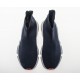 Balenciaga Speed Runner TESS S.GOMMA MAILLE NOIR Navy Blue Sneaker