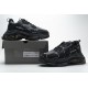 Balenciaga Triple S Letter Black 524039 W09E1 2021 Balenciaga Triple S Letter Black 524039 W09E1 2021