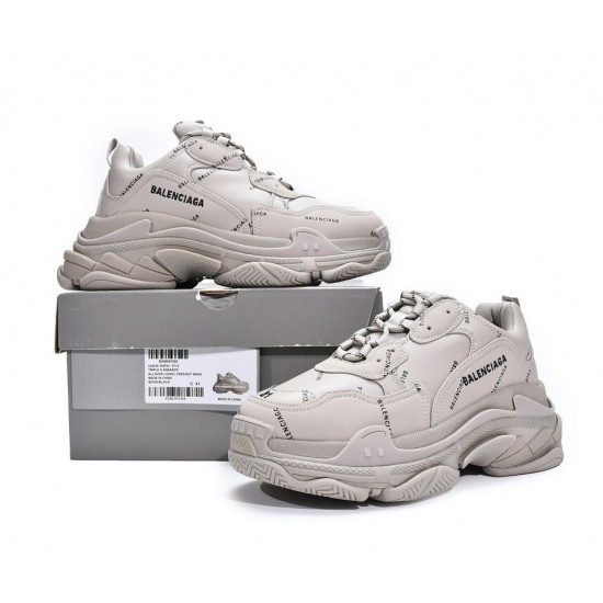 Balenciaga Triple S Letter Beige 524039 W2FA1 9710 Balenciaga Triple S Letter Beige 524039 W2FA1 9710