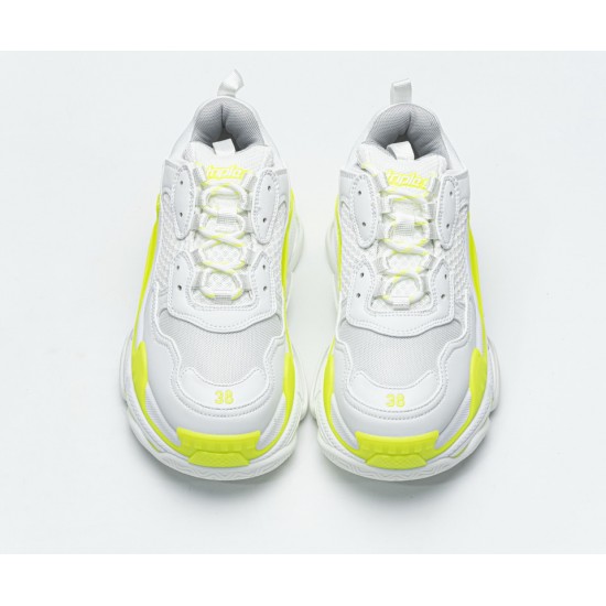 Balenciaga Triple S Fluorescent White 536737 W0901 9088