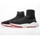 Balenciaga Speed Runner TESS S.GOMMA MAILLE NOIR ROUGE Sneaker