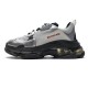 Balenciaga Triple S Black Silver 541624 W09E1 7320 Balenciaga Triple S Black Silver 541624 W09E1 7320