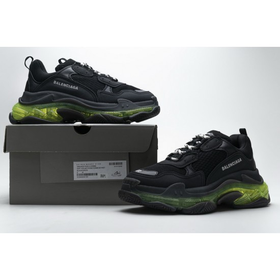 Balenciaga Triple S Black Green 541624 W09O1 2140