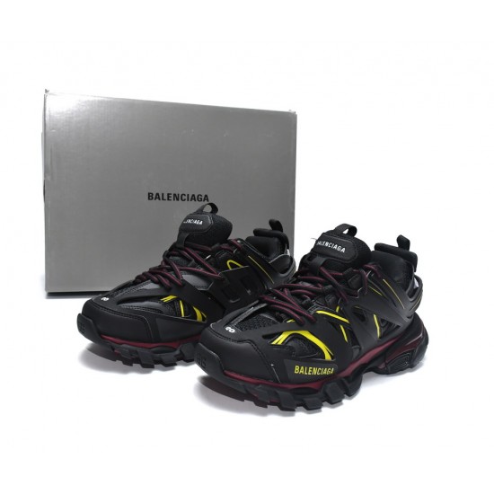 Balenciaga Tess S. Black Red Yellow 542023 W1GB1 6162 Balenciaga Tess S. Black Red Yellow 542023 W1GB1 6162