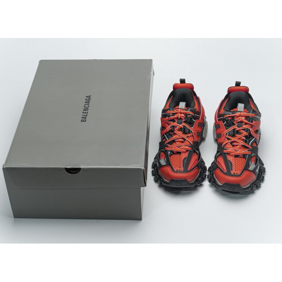 Balenciaga Tess S.Dark Orange Black 542023 W1GB8 5201 2050 