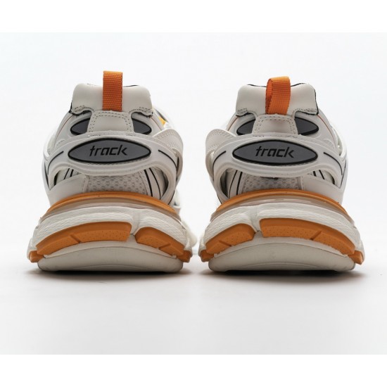 Balenciaga Tess S.White Orange 542436 W1GB7 9059 Balenciaga Tess S.White Orange 542436 W1GB7 9059