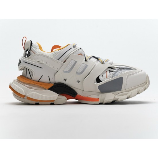 Balenciaga Tess S.White Orange 542436 W1GB7 9059 Balenciaga Tess S.White Orange 542436 W1GB7 9059