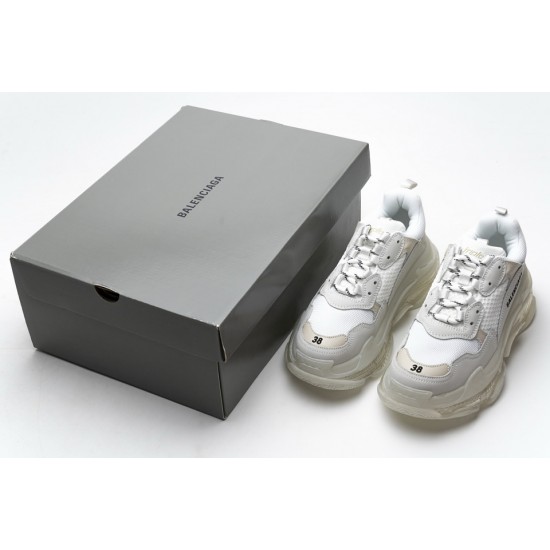 Balenciaga Triple S White 544351 W09E1 9000 Balenciaga Triple S White 544351 W09E1 9000