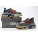 Balenciaga Triple S Blue Red 544351 W09O1 2120 Balenciaga Triple S Blue Red 544351 W09O1 2120