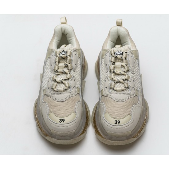 Balenciaga Triple S Champagne 544351 W09O1 2178 Balenciaga Triple S Champagne 544351 W09O1 2178