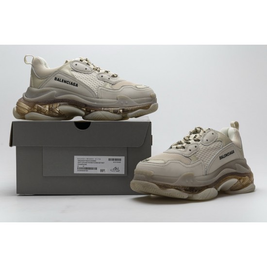 Balenciaga Triple S Champagne 544351 W09O1 2178 Balenciaga Triple S Champagne 544351 W09O1 2178