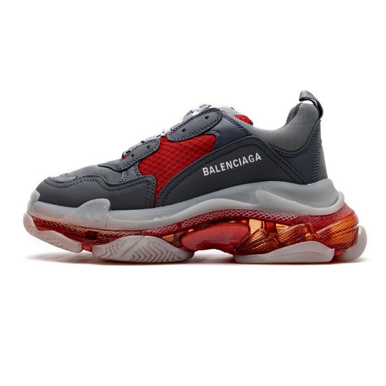 Balenciaga Triple S Grey Red 544351 W09O1 2262