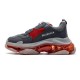Balenciaga Triple S Grey Red 544351 W09O1 2262 Balenciaga Triple S Grey Red 544351 W09O1 2262