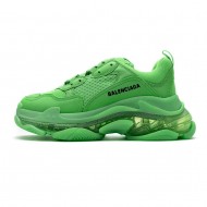 Balenciaga Triple S Fluo Green 544351 W09OL 3801