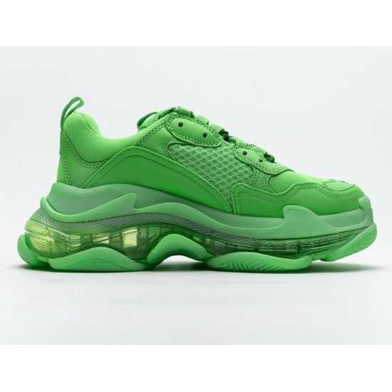 Balenciaga Triple S Fluo Green 544351 W09OL 3801 Balenciaga Triple S Fluo Green 544351 W09OL 3801