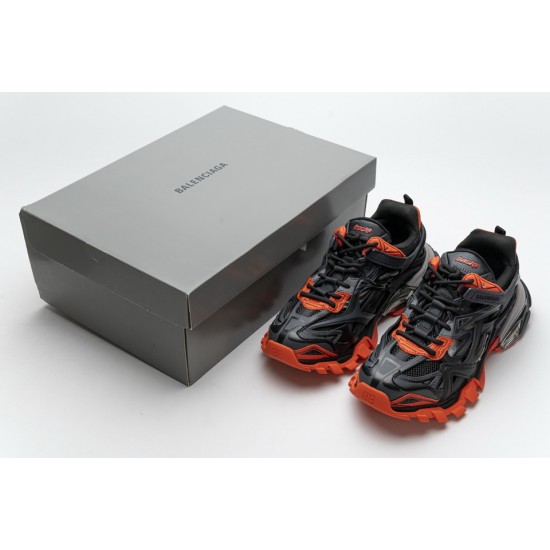 Balenciaga Track 2 Sneaker Dark Grey Orange 570391W2GN12002