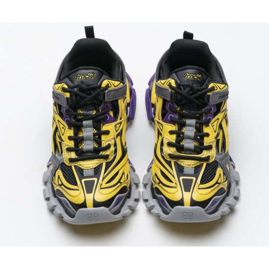 Blenciaga Track 2 Sneaker Yellow Black 570391 W2GN1 2027 Blenciaga Track 2 Sneaker Yellow Black 570391 W2GN1 2027