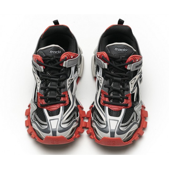 Balenciaga Track 2 Sneaker Grey Red 570391W2GN31003