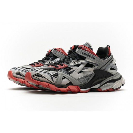 Balenciaga Track 2 Sneaker Grey Red 570391W2GN31003 Balenciaga Track 2 Sneaker Grey Red 570391W2GN31003